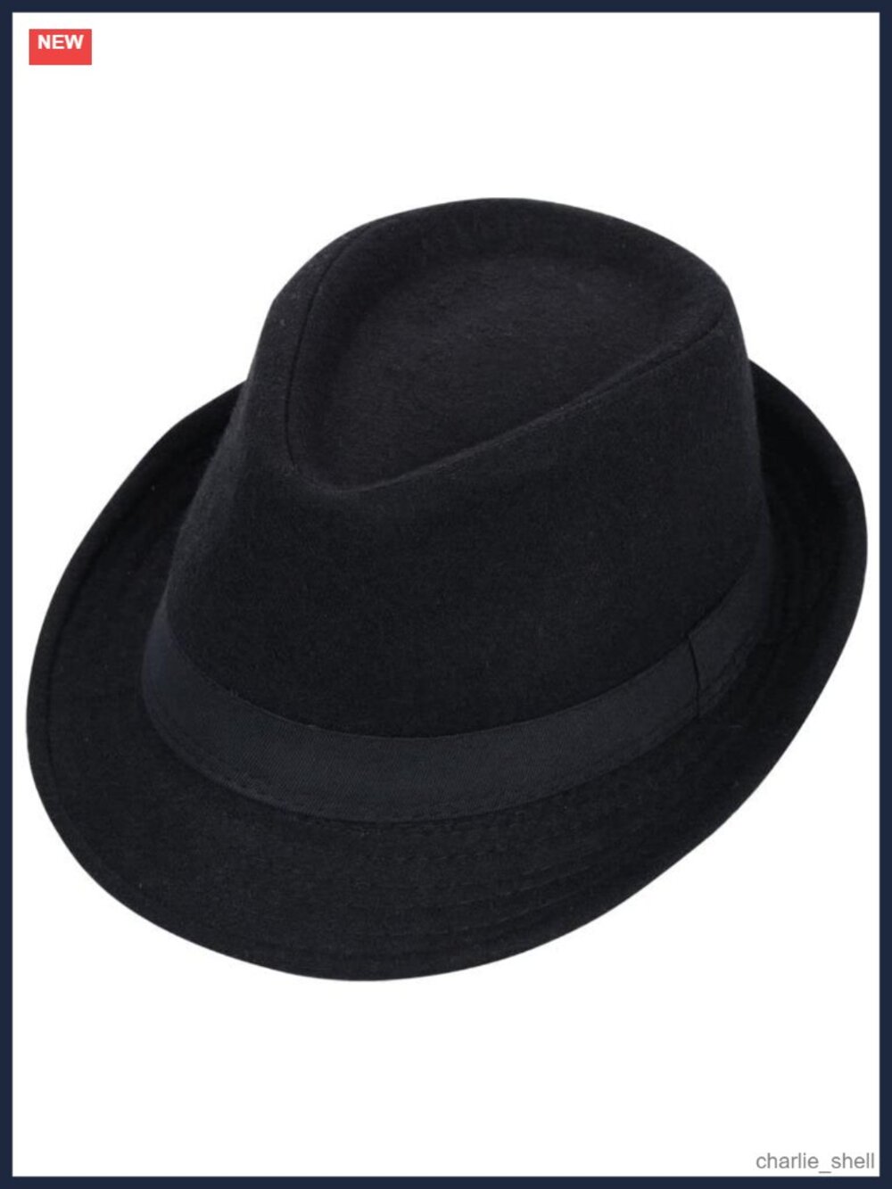 Unisex Trilby Fedora Hat Cotton Polyester Short Brim Structured Jazz